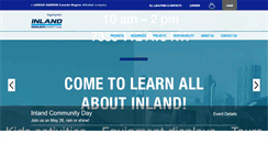 Desktop Screenshot of inlandaggregates.com